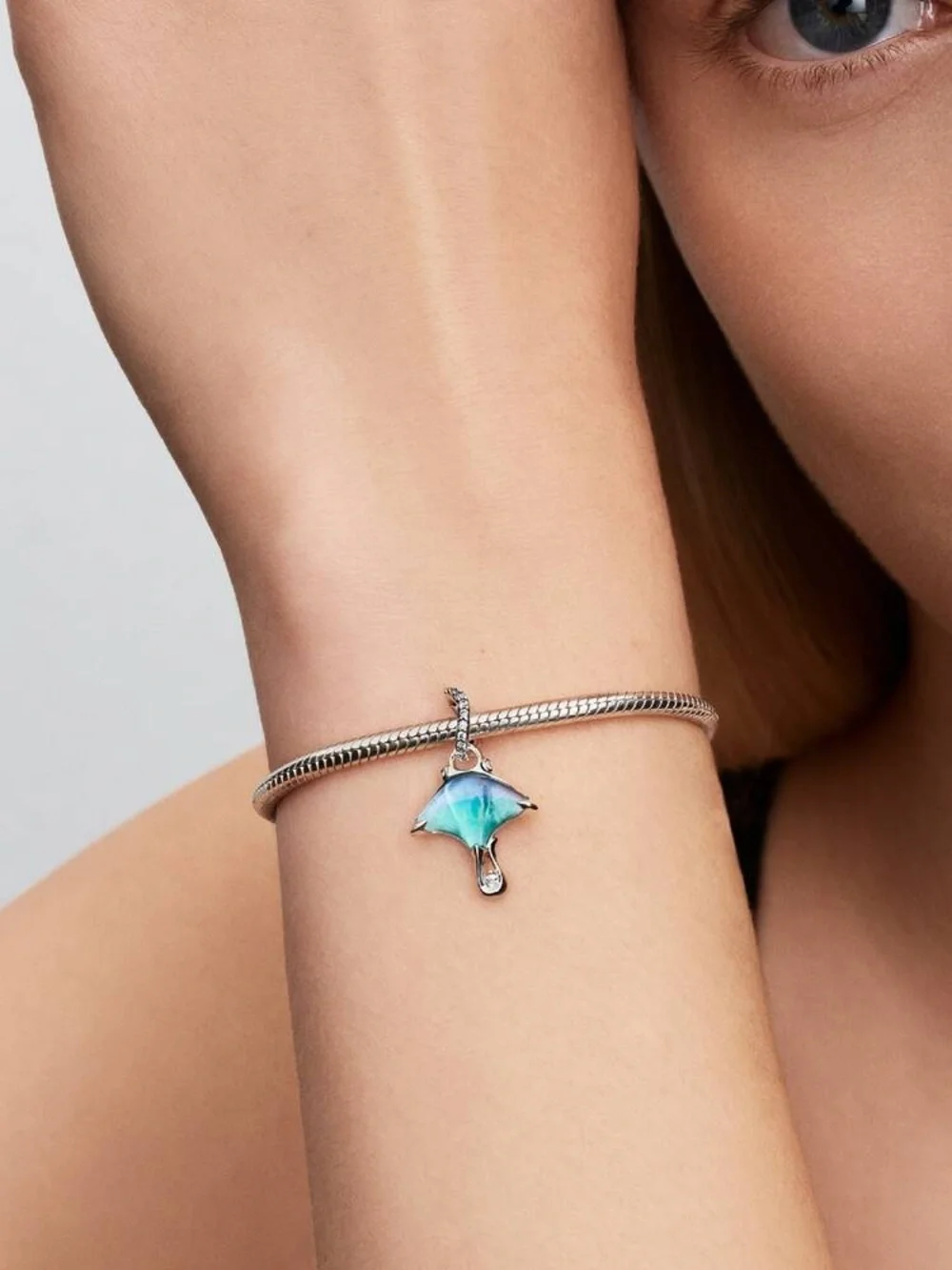 Pandora Manta Ray Dangle Charm